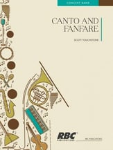 Canto and Fanfare Concert Band sheet music cover